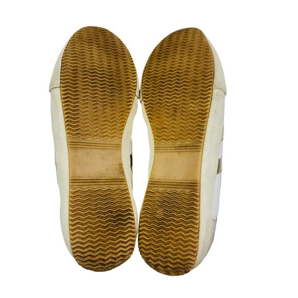 Gola Classics Metallic Gold Badminton Low Profile Sneakers Women's Size 10 - Picture 8 of 10